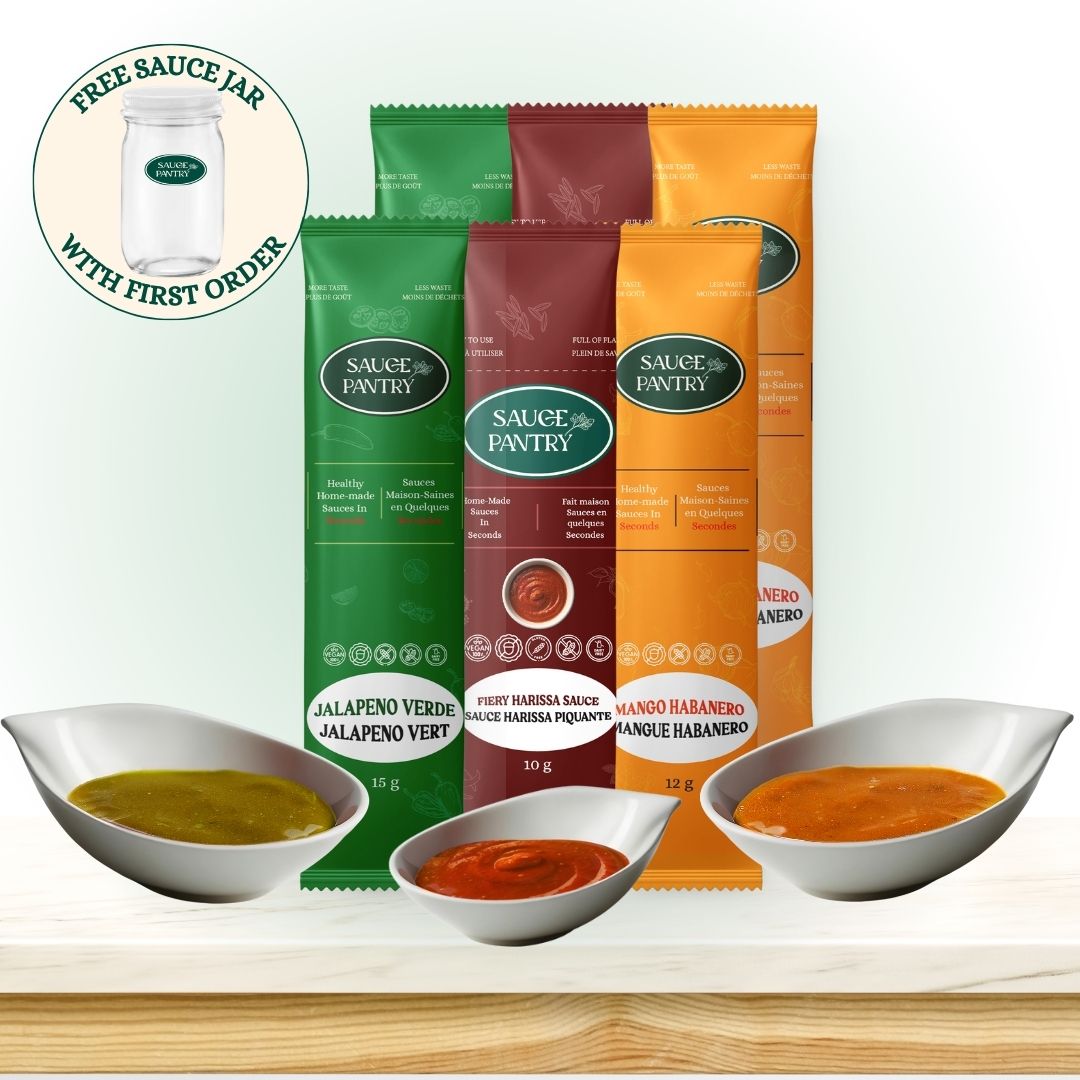 Pack varié de sauces piquantes