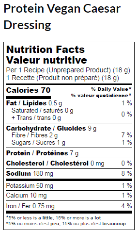 Protein Caesar Dressing