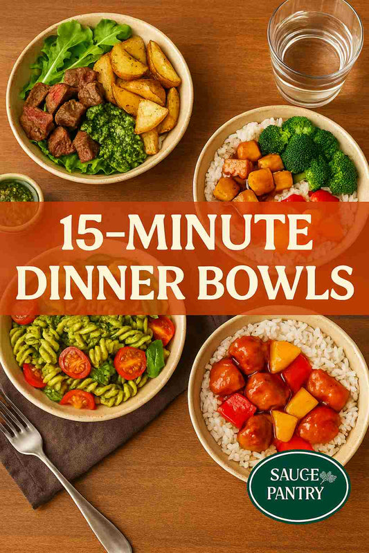 Simple Dinner Bowls You Can Make in 15 Minutes