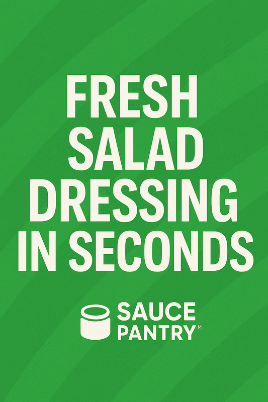 Why Fresh Salad Dressing in Seconds is a Game-Changer