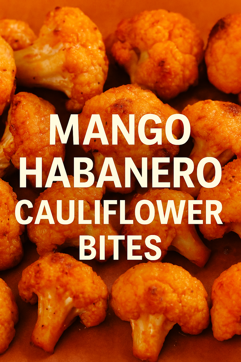 Mango Habanero Cauliflower Bites