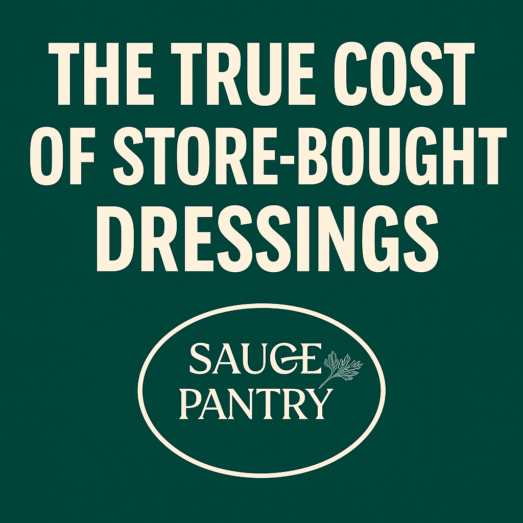 The True Cost of Store-Bought Salad Dressing (And How to Save More with Sauce Pantry)