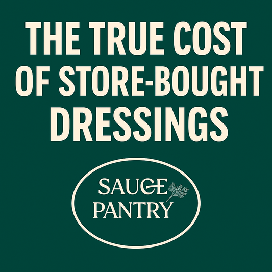 The True Cost of Store-Bought Salad Dressing (And How to Save More with Sauce Pantry)