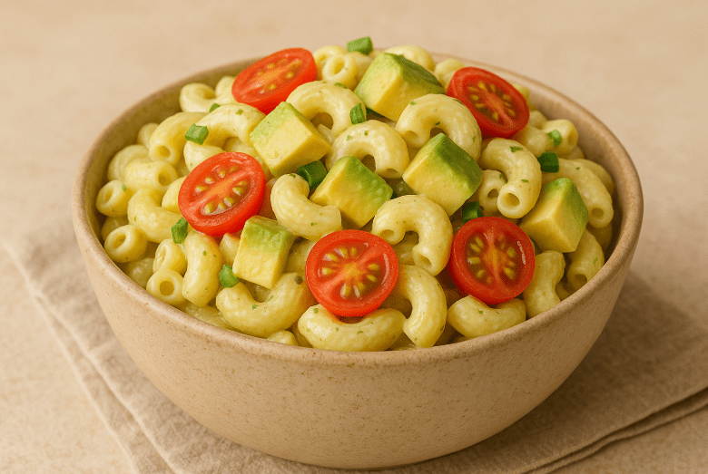 Avocado Ranch Macaroni Salad - Sauce Pantry