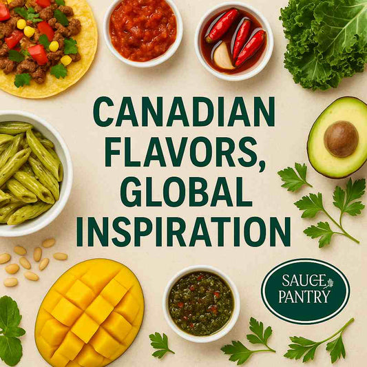 Canadian Flavors, Global Inspiration: Our Sauce Journey