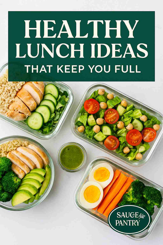 Healthy Lunch Ideas That Actually Keep You Full