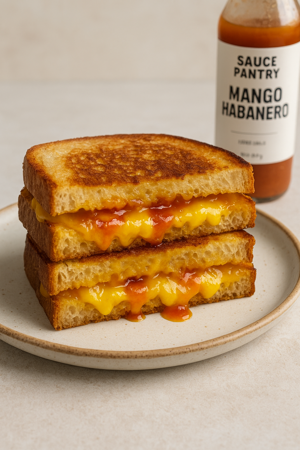 Mango Habanero Grilled Cheese
